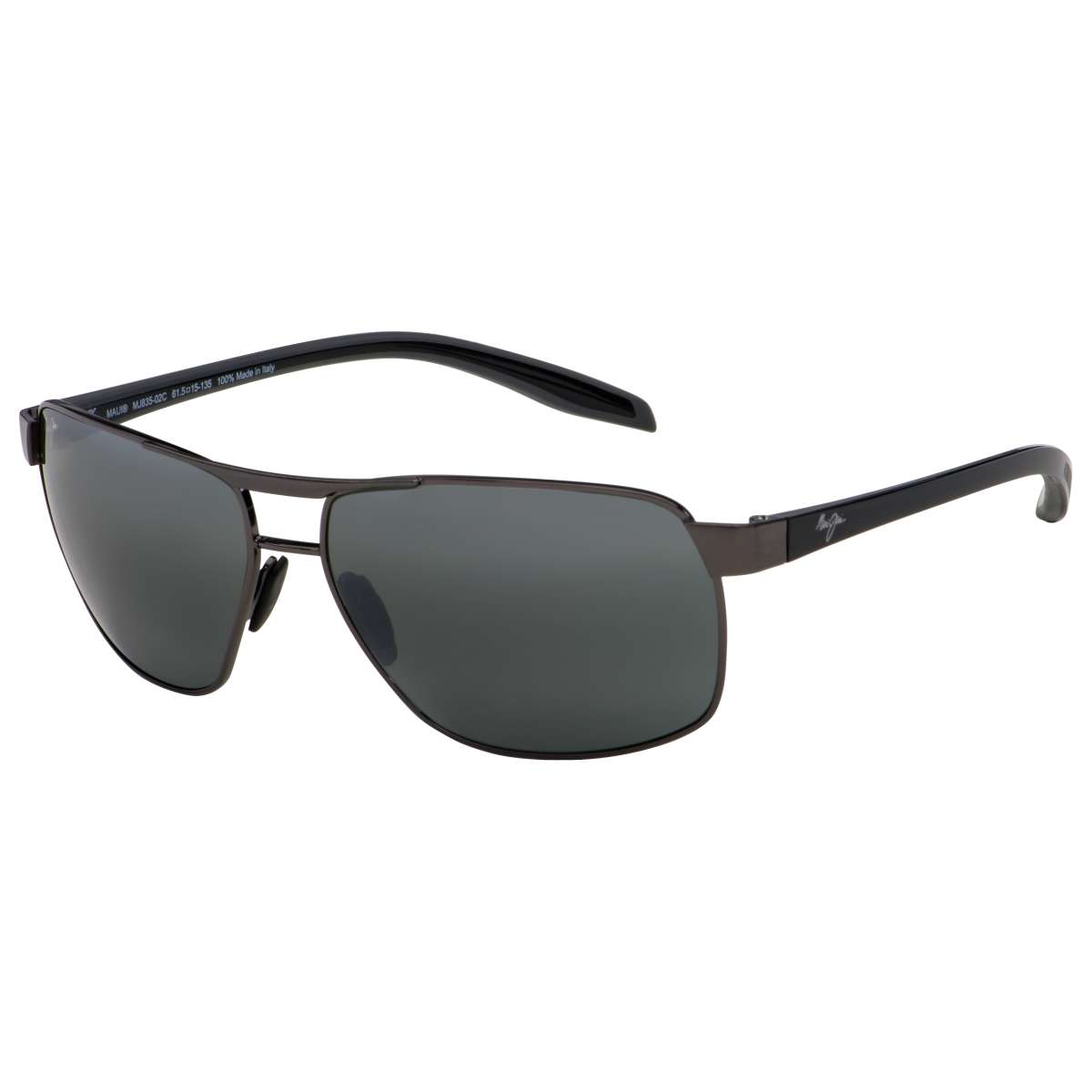 Maui Jim Men's The Bird Polarized Rectangular Sunglasses - Gallery 5
