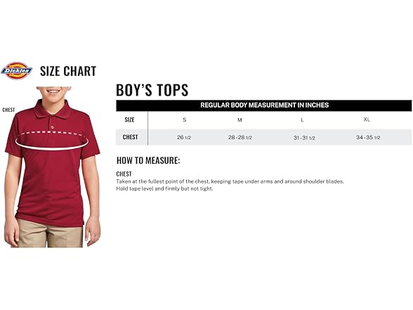 Dickies Boys (XXS) Short Sleeve Pique Polo White