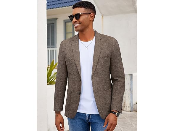 Coofandy Men (S) Blazer Casual Slim Sport Jacket