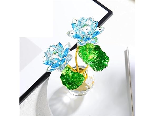 Taozhiyuan Pink Crystal Lotus Flower