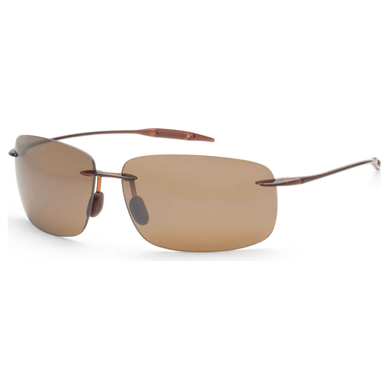 Maui Jim Men's 64mm Black Rectangular Polarized Sunglasses - Gallery 7