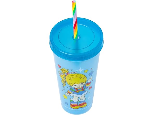 SilRainbow Brite Starlite, 4 Pack Color Changing Tumbler, 24oz
