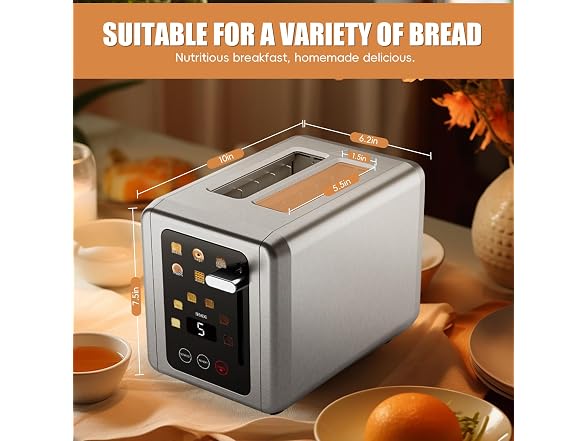 WHALLPRO Touch Screen Toaster