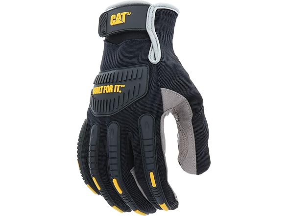 CAT High Impact Gloves  Black, Large