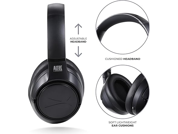 (NEW) Altec Lansing Comfort Pro Bluetooth Headphones
