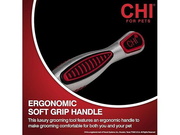 CHI for Dogs Self Cleaning Slicker Brush