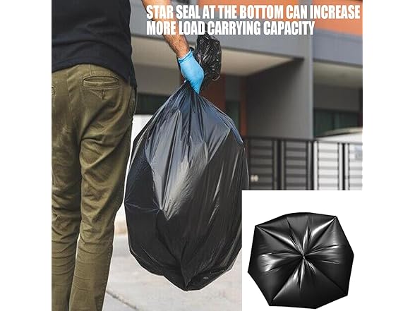 BEIDOU-PAC 55-60 Gallon Trash Bags