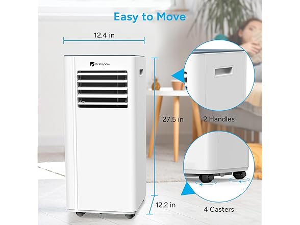 DR.PREPARE 8,000 BTU Portable AC