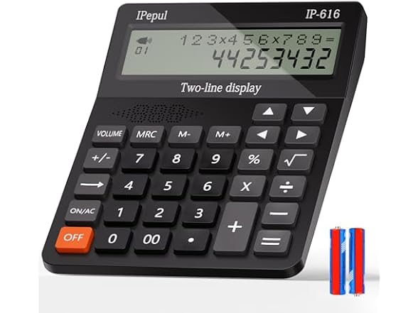 iPepul LCD Display Talking Calculator
