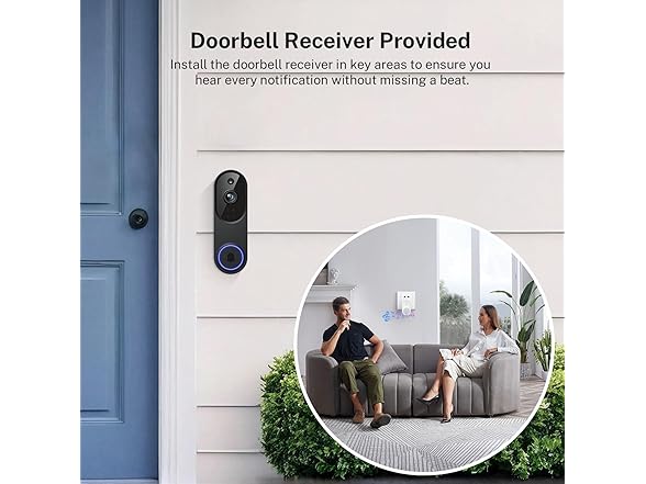 Orbitell Wireless Wi-Fi Video Doorbell Camera