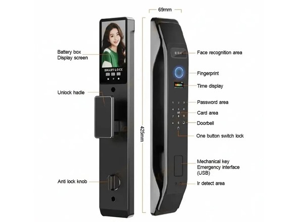 3D Face Recognition Door Lock