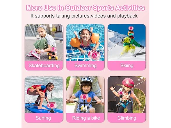 GKTZ Underwater Camera for Kids