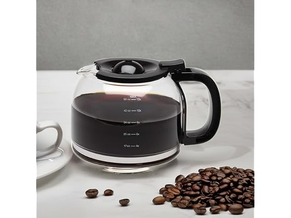 Capresso 12 Cup Glass Replacement Carafe 