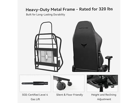 Gaming Chair, High Back Ergonomic - Gallery 8