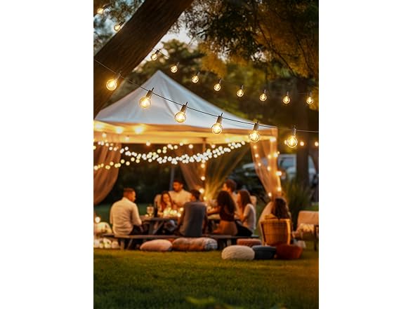 Brightown 109Ft LED Outdoor String Light
