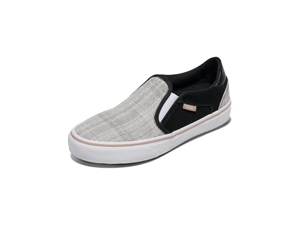 Vans Women's Asher Deluxe Slip-On Shoe - Sneakers