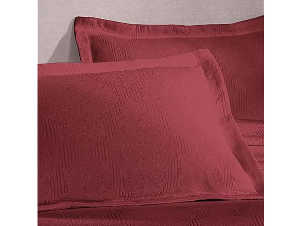 Superior Cotton Bedspread Set, Jacquard Medallion Scroll