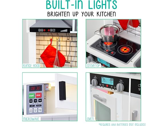 Small Kitchen Set White