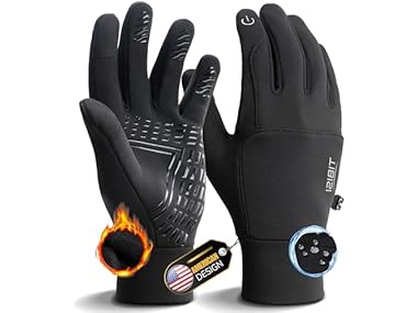 $13.99, Was $29.99, 53% Off! PULIOU Winter Waterproof Thermal Gloves (M) dealfomo