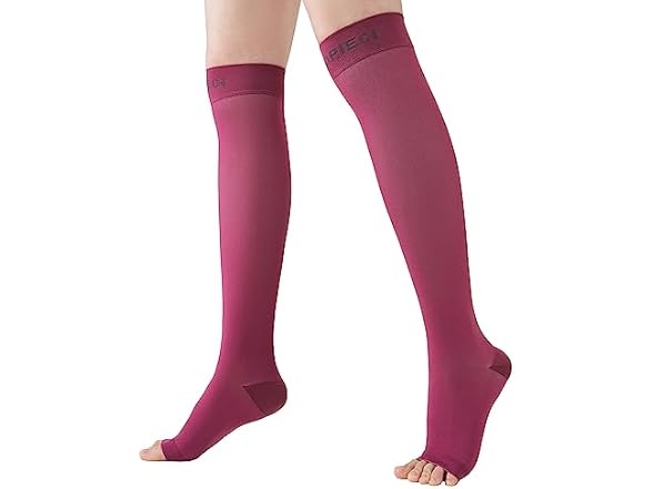 15-20mmHg Open Toe Compression Socks