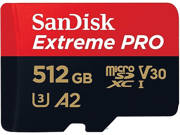 SanDisk Extreme Pro 512GB MicroSD Card