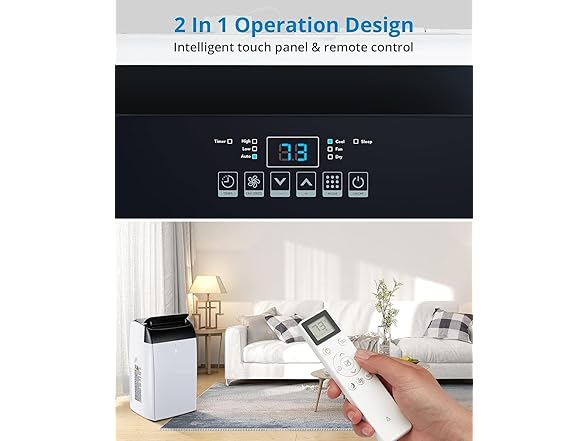 GAOMON 14000 BTU Portable Air Conditioners With Remote