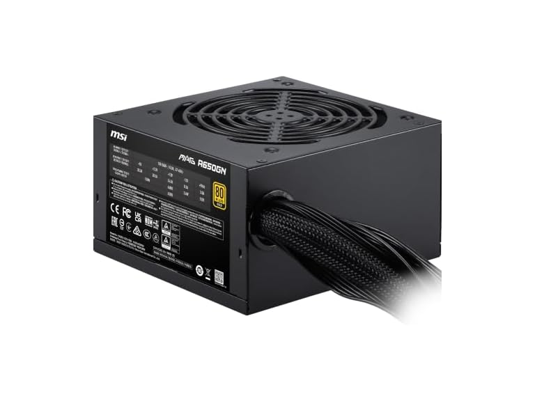 MSI MAG A650GN II Gaming Power Supply