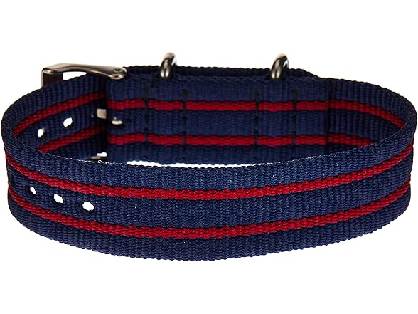 Timex Weekender 20mm Blue Red Strap