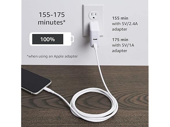 Amazon Basics MFi USB-A to Lightning Cable