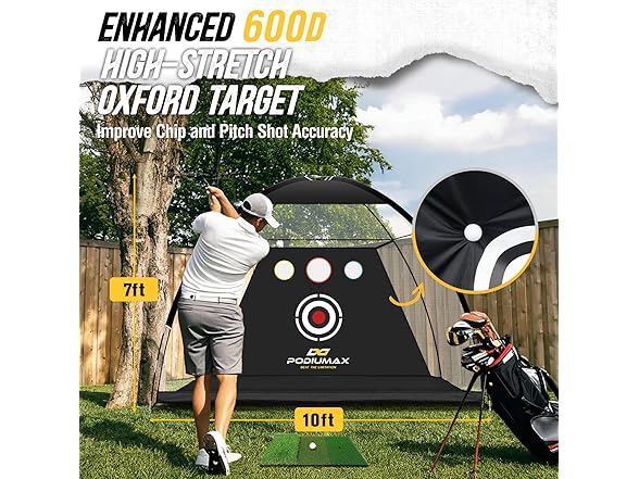 PodiuMax Golf Net and Mat