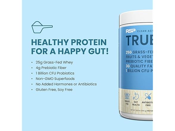 TrueFit Gut Healthy Protein Powder