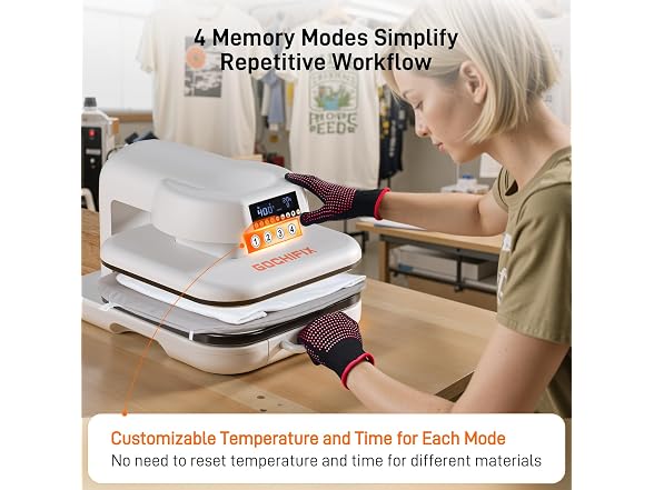GOCHIFIX Heat Press Machine for T Shirts,