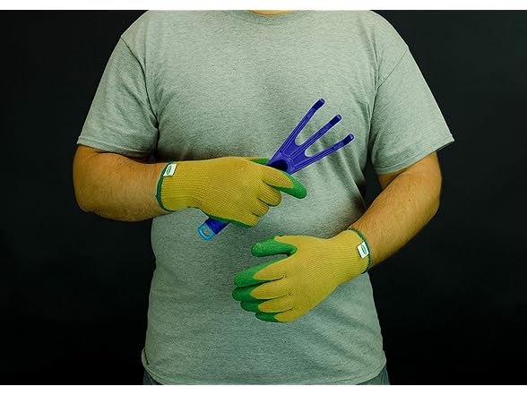 Scotts SC30500/L Latex Coated Palm Work Gloves