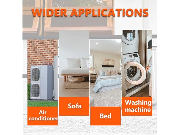 Anti-Vibration Pad 8Pcs Multi-Function