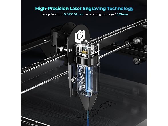 LONGER Laser Engraver Ray5 10W, 60W DIY Laser Cutter
