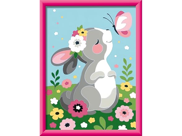 Ravensburger Beautiful Bunny Paint by Numbers Kit