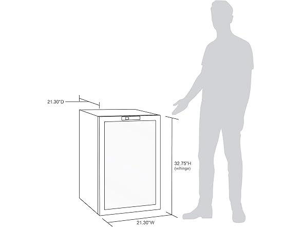 Newair Beverage Fridge w/Split Shelf - 160 Cans