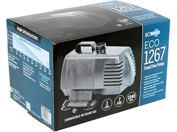 EcoPlus Eco 1267 Water Pump Submersible