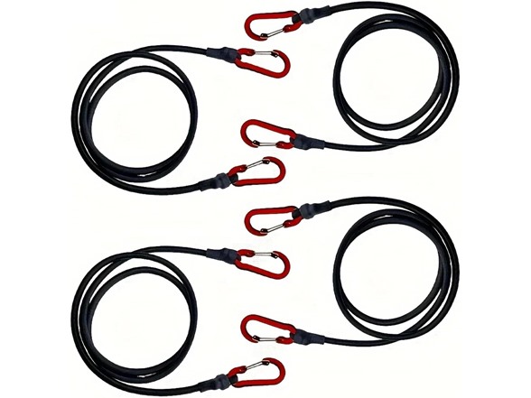 Bungee Cords with Carabiner Straps