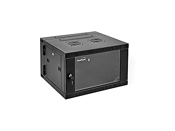 NavePoint 6U Server Cabinet with Hinged
