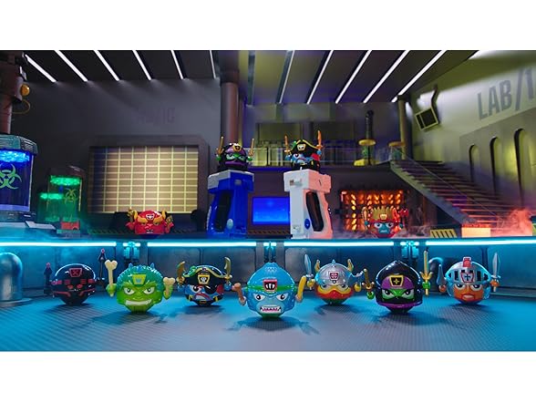 Toy Ninja, Rolling Colorful Ball Character