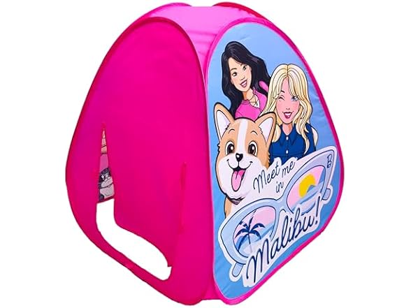 Barbie™ Malibu Pop Up Play Tent for Kids