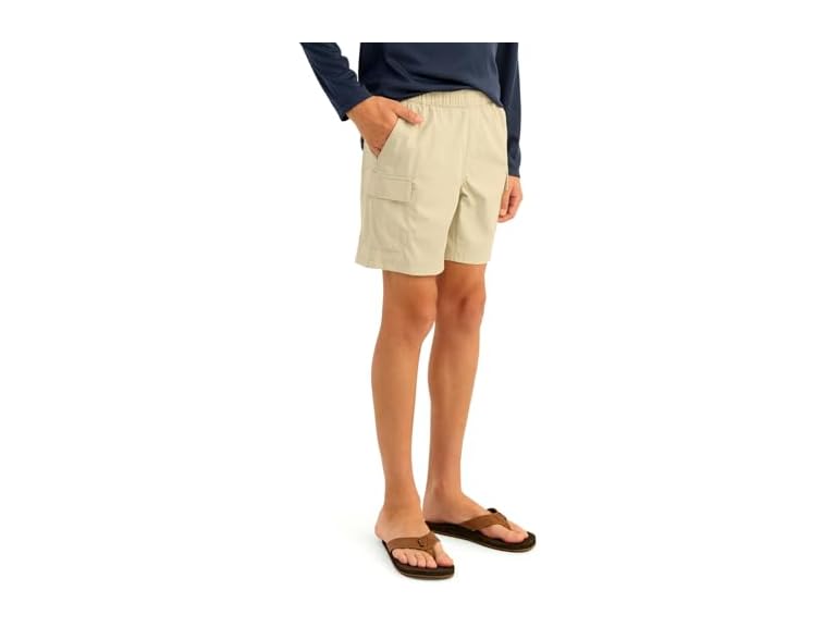 HUK Kids' Standard Creekbed Performance Fishing Cargo Shorts