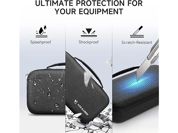 AceGamer Switch 2 Carrying Case 3in1