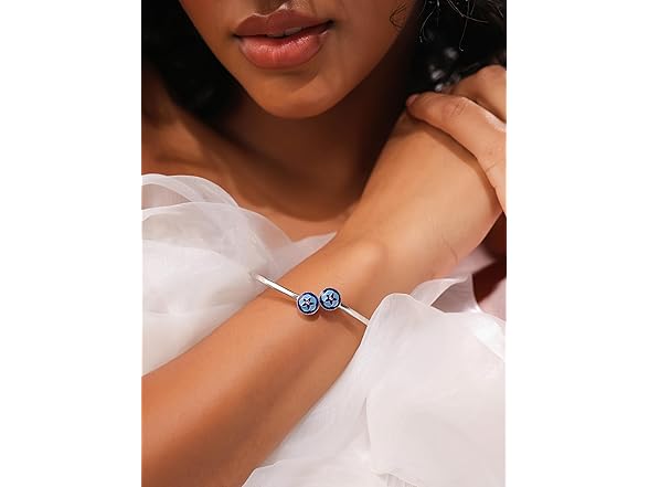 Navicia Azure Blooming Cuff Bracelet