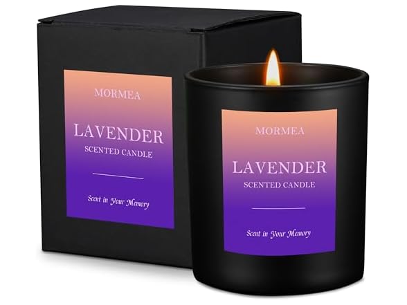 MORMEA Scented Candles, Lavender