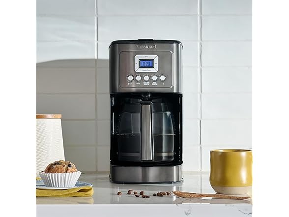 Cuisinart 14-Cup Coffee Maker, Programmable PerfecTemp Glass (Open Box)
