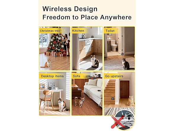FLYSPEAR Wireless Cat Barrier