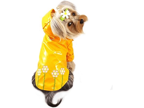 KLIPPO Dog/Puppy Daisy Waterproof Jacket