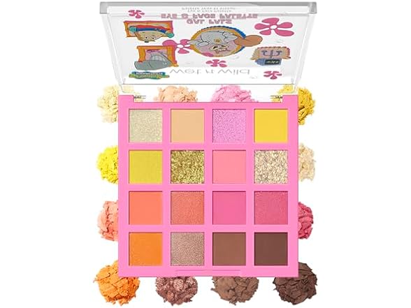 wet n wild Spongebob Eye & Face Palette - Gal Pals
